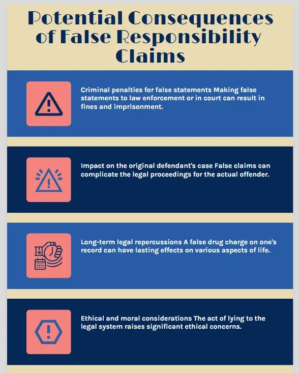 Potential Consequences of False Responsibility Claims