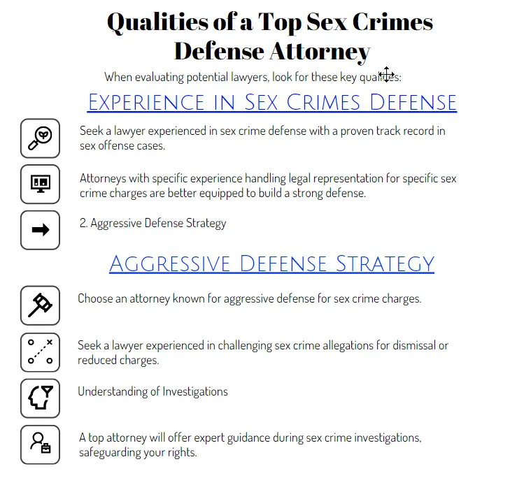 Qualities of a Top Sex Crimes Defense Attorney1