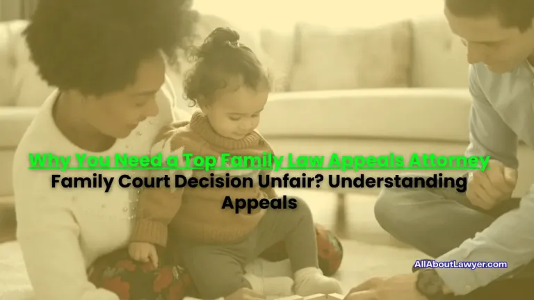 Why You Need a Top Family Law Appeals Attorney Family Court Decision Unfair Understanding Appeals