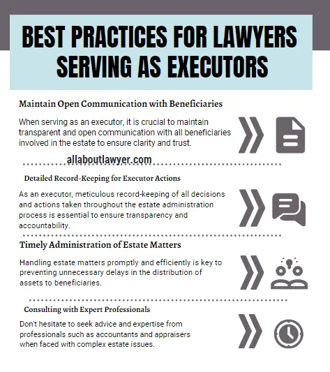 BEST PRACTICES FOR LAWYERS SERVING AS EXECUTORS Can a Lawyer Be an Executor of a Will Understanding the Role and Implications Benefits, Challenges, and Best Practices