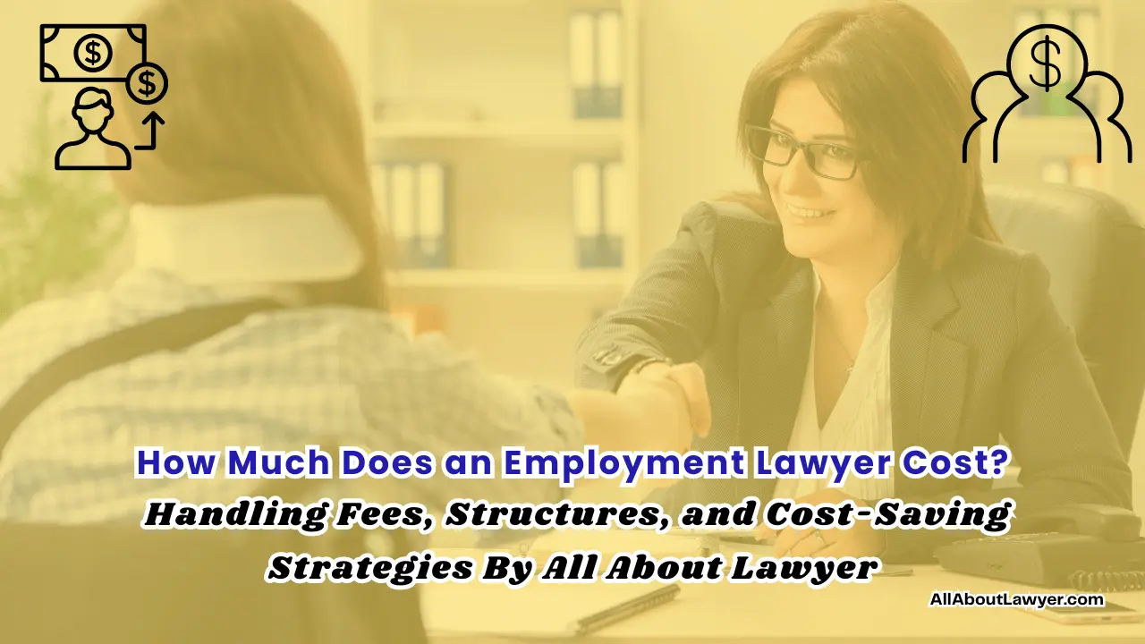 How Much Does an Employment Lawyer Cost Handling Fees, Structures, and Cost-Saving Strategies By All About Lawyer