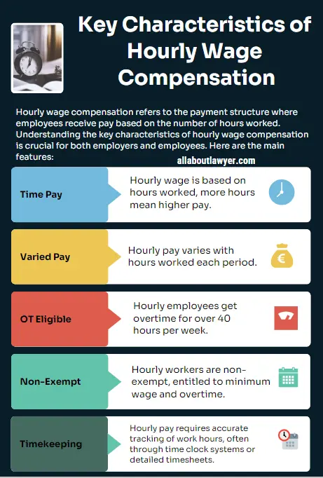 Key Characteristics of Hourly Wage Compensation What's the Difference Between a Salary and an Hourly Wage Analysis of Employment Compensation Structure By All About Lawyer