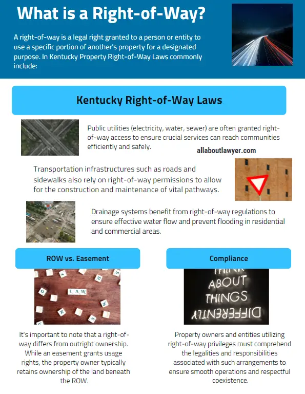 What is a Right-of-Way Kentucky Property Right-of-Way Laws | Understanding Easements, Access Rights, and Landowner Obligations