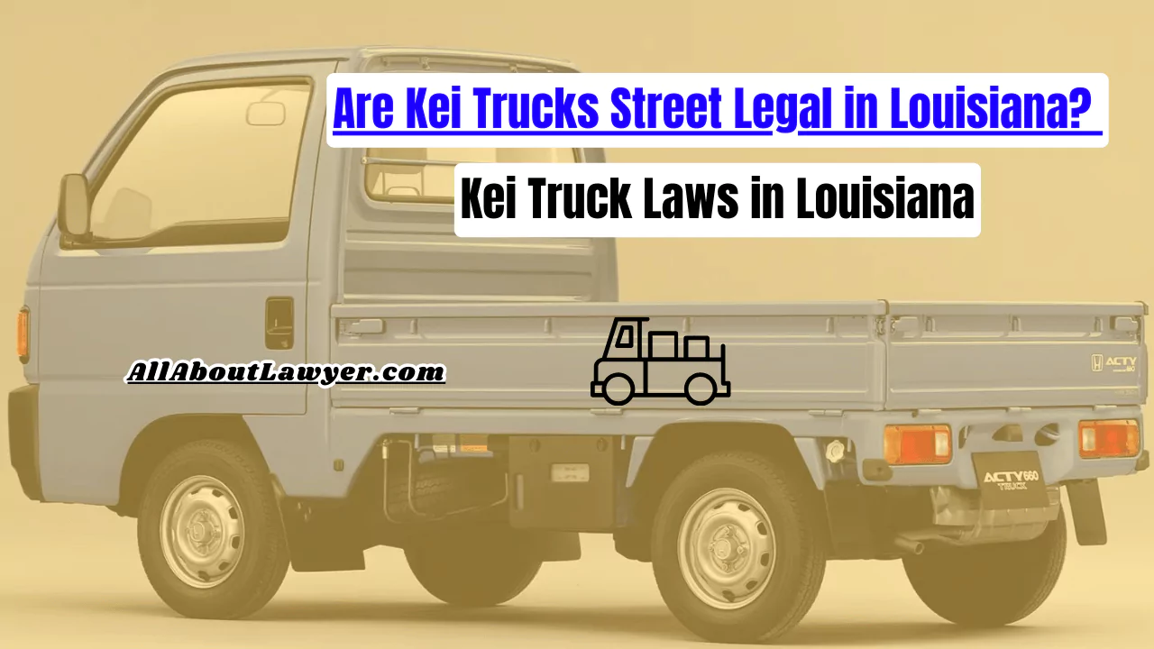 Are Kei Trucks Street Legal in Louisiana? Kei Truck Laws in Louisiana