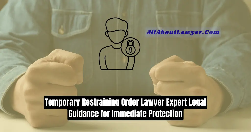 Temporary Restraining Order Lawyer Expert Legal Guidance for Immediate Protection