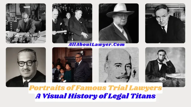 Portraits of Famous Trial Lawyers: A Visual History of Legal Titans