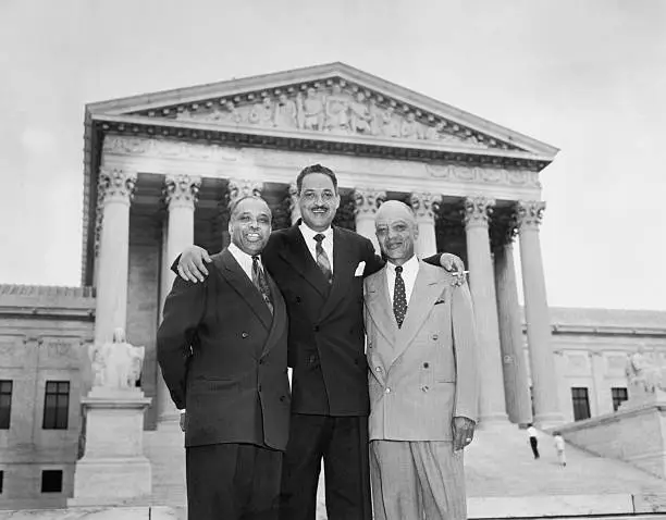 Thurgood Marshall’s Iconic Courtroom Portrait